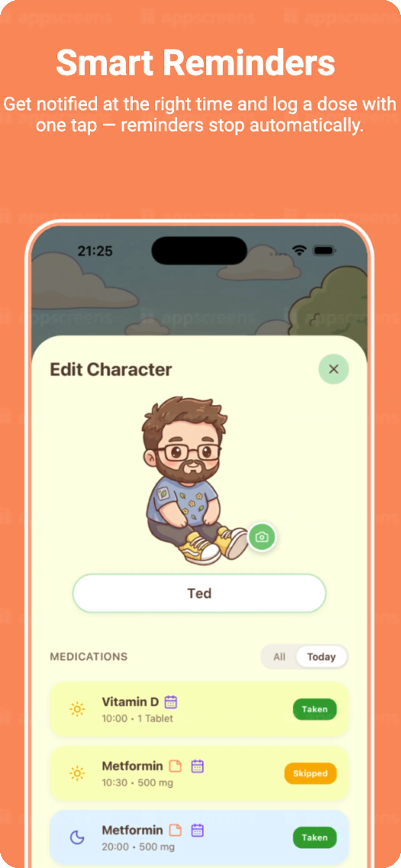 Smart reminders and medication alerts in Yutu family health app